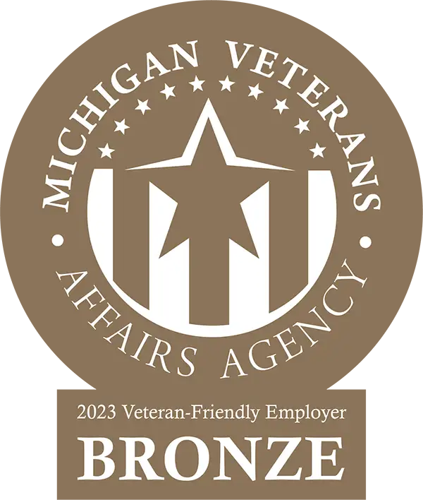 2022_Bronze Certified Employer Michigan Veterans Affairs Agency - 2023 Veteran-Friendly Employer